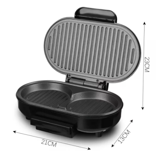 Електричний притискний гриль RAF 245 Burger Maker 750W для бургерів і сендвічів, котлетниця