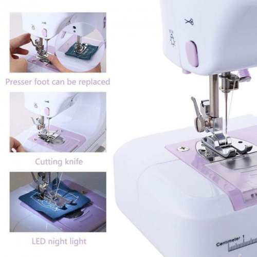 Портативна швейна машинка 12в1 багатофункціональна SEWING MACHINE 505