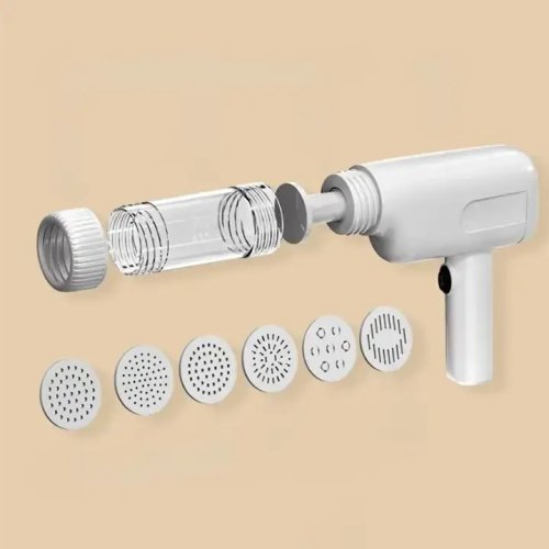 Бездротова електролапшерізка для домашньої локшини й макаронів, 6 насадок