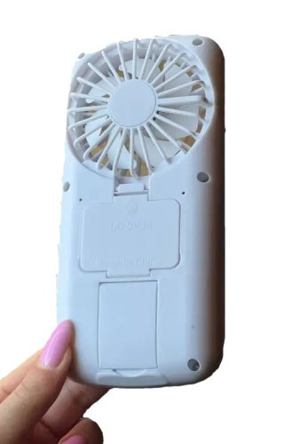 Портативний ручний міні-вентилятор ARCTIC COLD Pocket Chill з LED-підсвіткою та USB-зарядкою