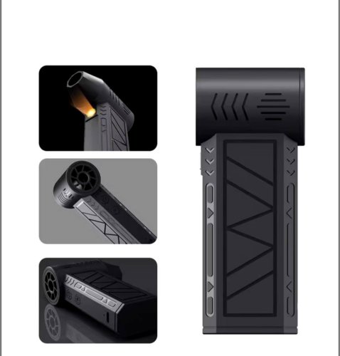 Автомобільний турбовентилятор для пилу 130000 об/хв, портативний повітродув акумулятор 8000 мА·г