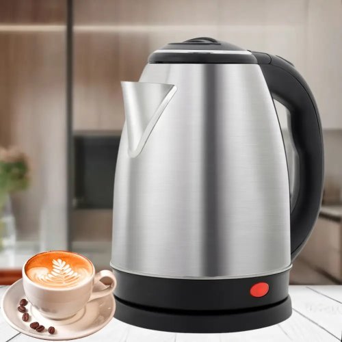 Електрочайник Hoffmans Electronics HM-1818, 2 л, нерж. сталь, для дому