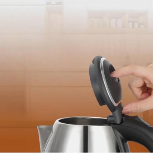 Електрочайник Hoffmans Electronics HM-1818, 2 л, нерж. сталь, для дому