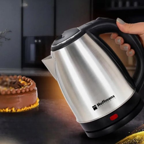 Електрочайник Hoffmans Electronics HM-1818, 2 л, нерж. сталь, для дому
