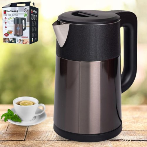 Електрочайник Hoffmans HM-2543 зі сталевим корпусом, 2,5 л, 1800 Вт