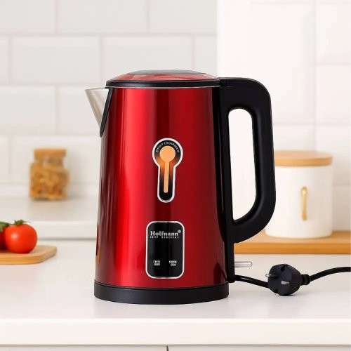 Електрочайник Hoffmans HM-2538 2,5 л — сталевий корпус, швидке кип’ятіння, 1800 Вт
