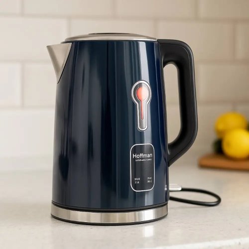 Електрочайник Hoffmans HM-2538 2,5 л — сталевий корпус, швидке кип’ятіння, 1800 Вт