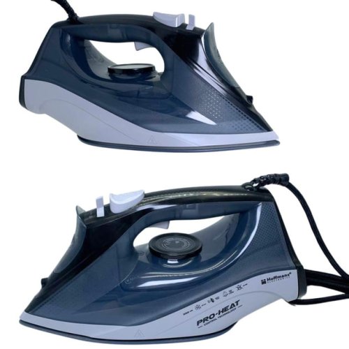 Електропраска Hoffmans HM-9041 з керамічною підошвою, регулювання пари та паровий удар