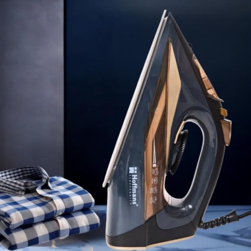 Електропраска Hoffmans HM-9022 3000W — швидке прасування, захист від накипу