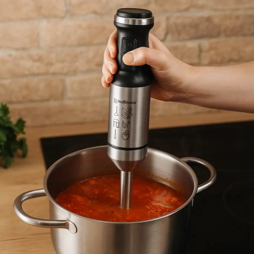 Ручний занурювальний блендер Hoffmans 8040 для дому, універсальний, 800 Вт