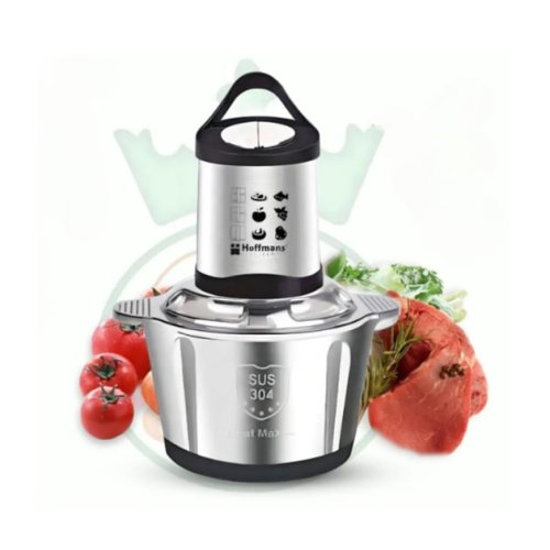 Універсальний електроподрібнювач Hoffmans Electronics HM-8840, чаша метал 2 л, 1200 Вт