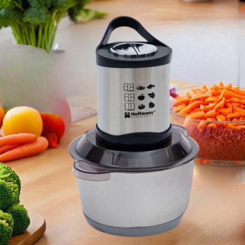 Універсальний електроподрібнювач Hoffmans Electronics HM-8840, чаша метал 2 л, 1200 Вт