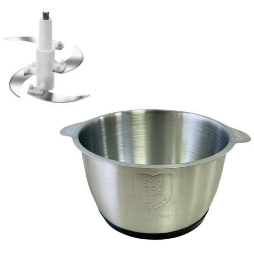 Універсальний електроподрібнювач Hoffmans Electronics HM-8840, чаша метал 2 л, 1200 Вт