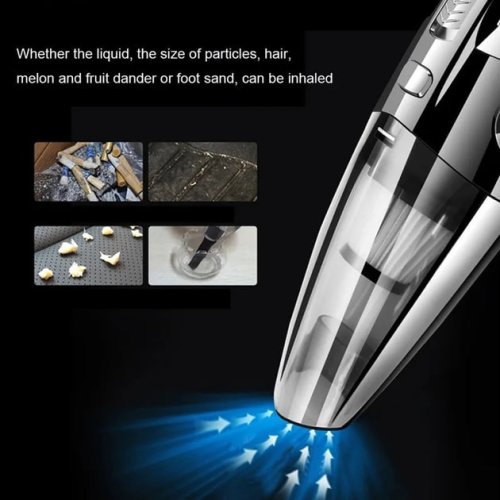 Автопилосос Vacuum Cleaner E-6 XL-830 — ручний, з насадками для авто та дому