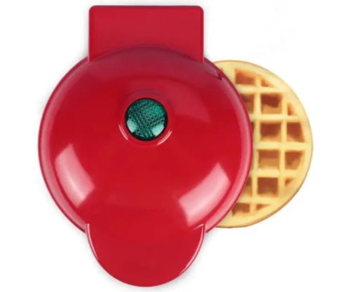 Електрична міні вафельниця XL-287, компактна, антипригарне покриття