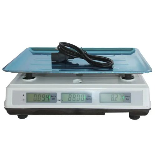 Настільні торгові ваги DT-52 до 50 кг, живлення від мережі або акумулятора