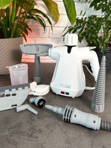 Багатофункціональний відпарювач-пароочисник Steam Cleaner 2в1 (відпарювання + пароочистка)
