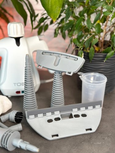 Багатофункціональний відпарювач-пароочисник Steam Cleaner 2в1 (відпарювання + пароочистка)