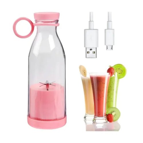 Портативний блендер-пляшка для смузі Juicer YC-02 (шейкер-блендер)