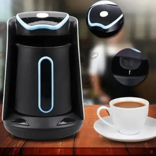 Кавоварка настільна MS-102S (R.102S) 300 мл, 600 Вт — швидке приготування меленої кави