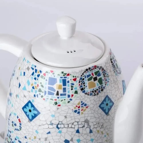 Керамічний електрочайник MS-7837 1,4 л 1000 Вт з автовимкненням, стильний дизайн