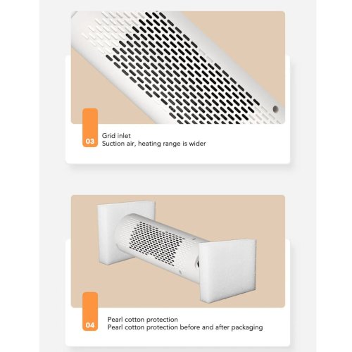 Тепловентилятор для дому FL-2564, електрообігрівач 1200 Вт