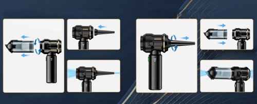 Мініпилосос HL-138 портативний компактний для авто, дому та офісу