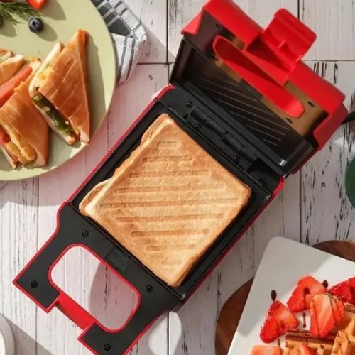 Електросандвічниця Breakfast Machine 600 Вт на 2 сандвічі