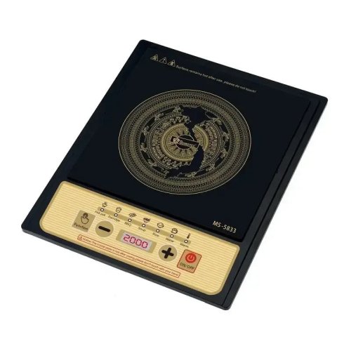 Індукційна настільна плита MS-5833 на 1 конфорку 2000 Вт із сенсорним керуванням