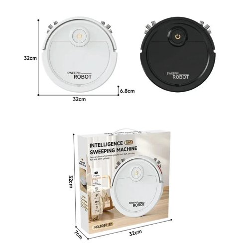Розумний робот-пилосос NO-T23 для сухого прибирання вдома (автоматичний)