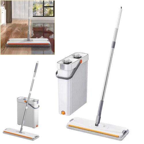 Набір для прибирання Mop Bucket 1065: швабра з відром і автоматичним віджимом