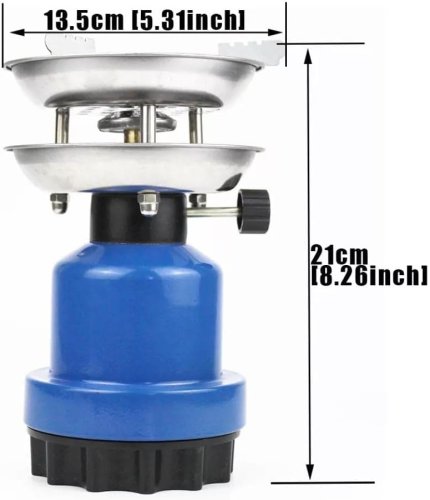 Портативний туристичний газовий пальник DYSTATE з п’єзопідпалом для кемпінгу та походів