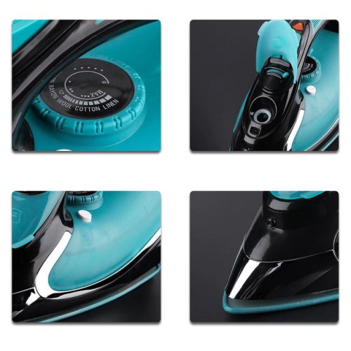 Безпровідна парова праска MS-1210B 2400W з вертикальним відпарюванням для дому