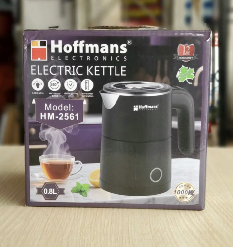 Електрочайник Hoffmans HM-2561 0,8 л 1000 Вт — компактний для дому