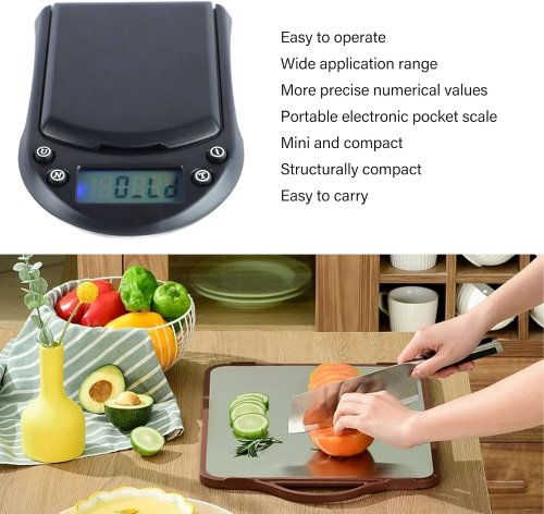 Високоточні ювелірні мініваги P071 для дрібних предметів, 0.01 г–200 г