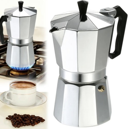 Гейзерна кавоварка UNIQUE UN-1911 для дому, 3 порції, 135 мл