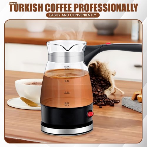 Електрична кавоварка R-128 0,5 л, 600 Вт — компактна для дому