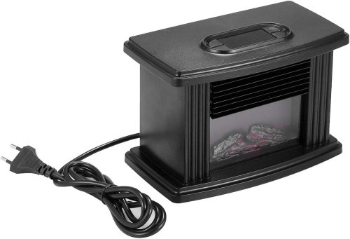Портативний міні-обігрівач-камін Flame Heater для дому з ефектом полум’я