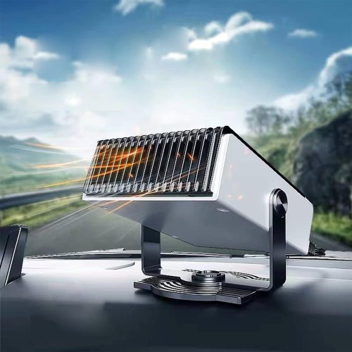 Автообігрівач‑тепловентилятор 2в1 від прикурювача 12В: обігрів і вентиляція в авто