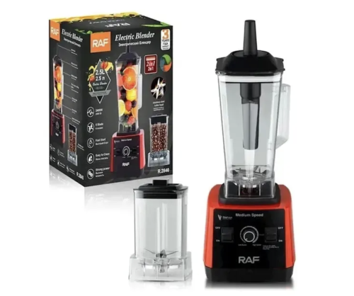Настільний блендер RAF R.2842 2400 Вт, чаша 3 л для дому
