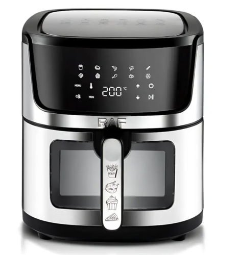 Аерофритюрниця RAF R.5395 9 л, 1950 Вт — фритюрниця для зручного приготування вдома