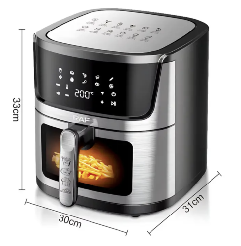 Аерофритюрниця RAF R.5395 9 л, 1950 Вт — фритюрниця для зручного приготування вдома