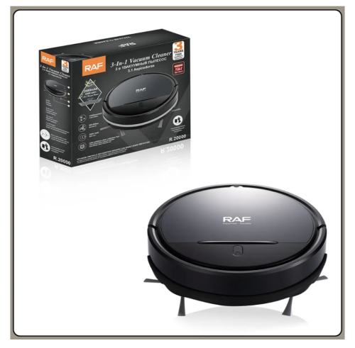 Робот-пилосос RAF R.20000 для сухого прибирання, контейнер 1200 мл