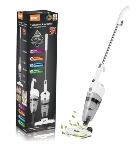 Ручний колбовий вертикальний пилосос RAF R.8711B для дому, вакуумний