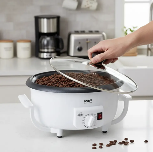 Електрообсмажувач кави RAF R.15601 для дому — ростер для ідеального напою