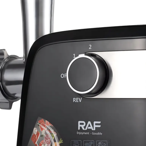 М’ясорубка настільна RAF R.3362 1000 Вт, сталеве лезо, для кухні