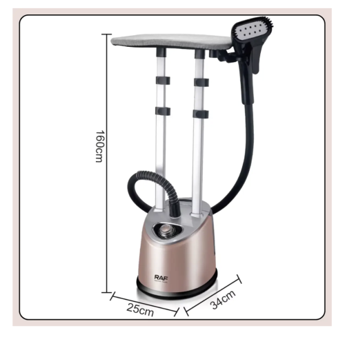 Вертикальний відпарювач для одягу RAF R.3048, бойлер 3,2 л, швидкий нагрів