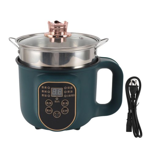 Електрична каструля‑пароварка MS‑7729 1,8 л: багатофункціональна для варіння та пари