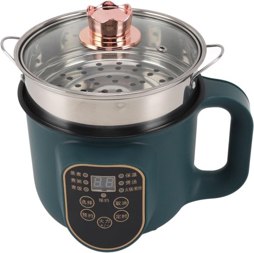 Електрична каструля‑пароварка MS‑7729 1,8 л: багатофункціональна для варіння та пари