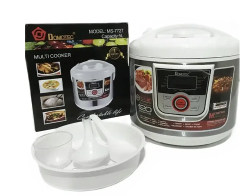 Мультиварка DOMOTEC MS-7727 White для дому та щоденної кулінарії